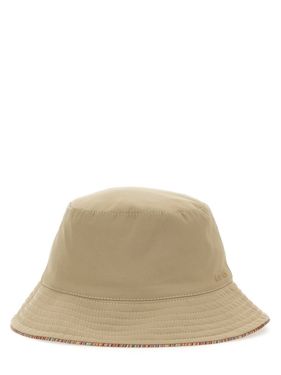PAUL SMITH CAPPELLO BUCKET REVERSIBILE IN COTONE