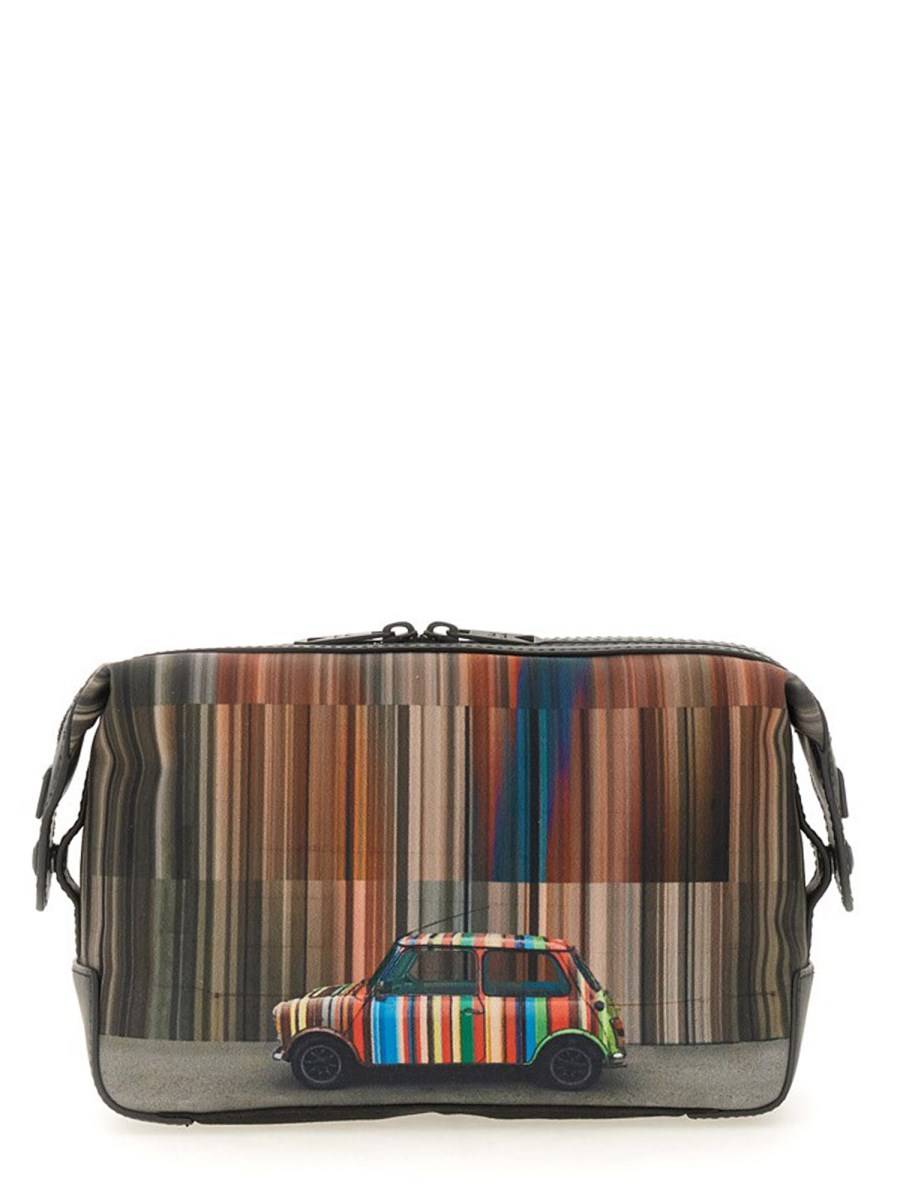 PAUL SMITH CLUTCH IN PELLE