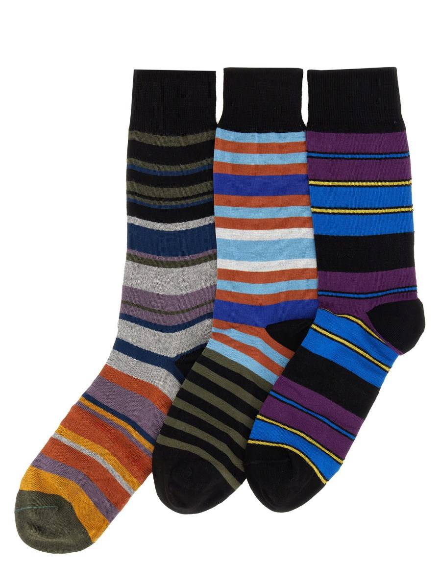 PAUL SMITH CONFEZIONE DA TRE CALZINI