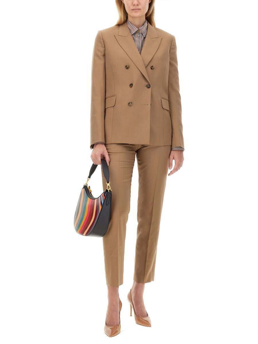 PAUL SMITH PANTALONE SLIM FIT IN LANA