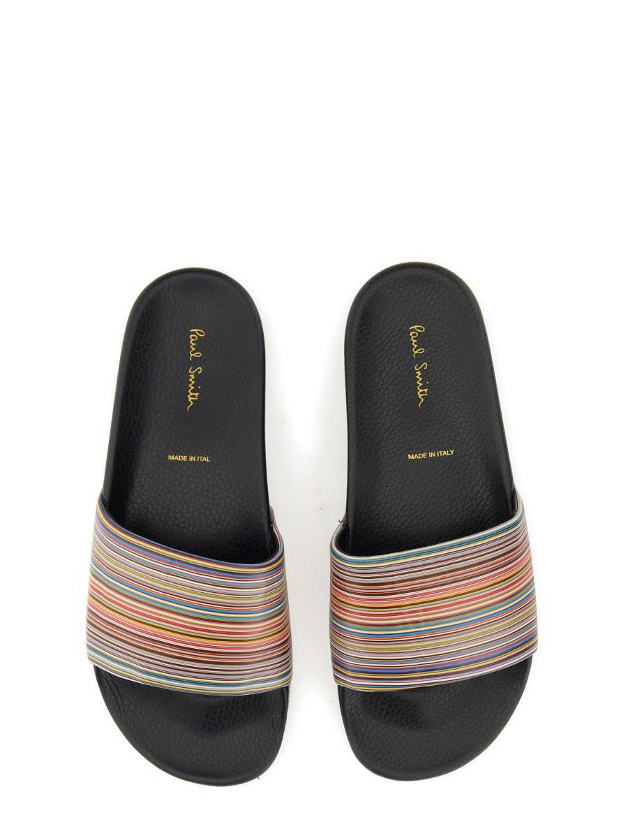 PAUL SMITH SANDALO SLIDE CON LOGO