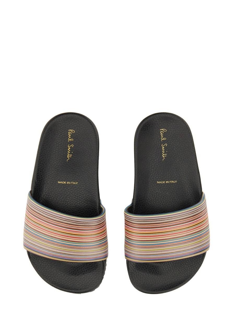 PAUL SMITH SANDALO SLIDE CON LOGO
