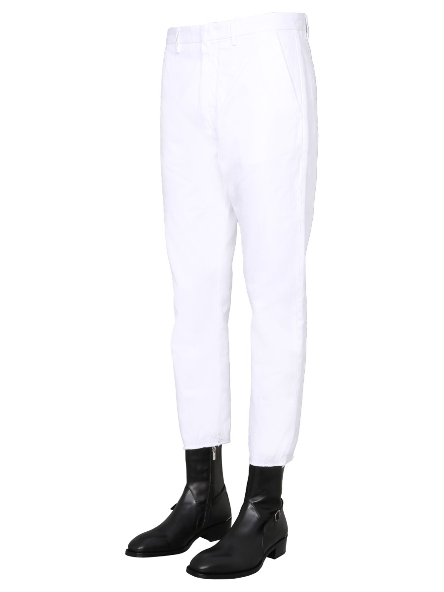 PENCE 1979 PANTALONE BALDO/V IN MISTO LINO