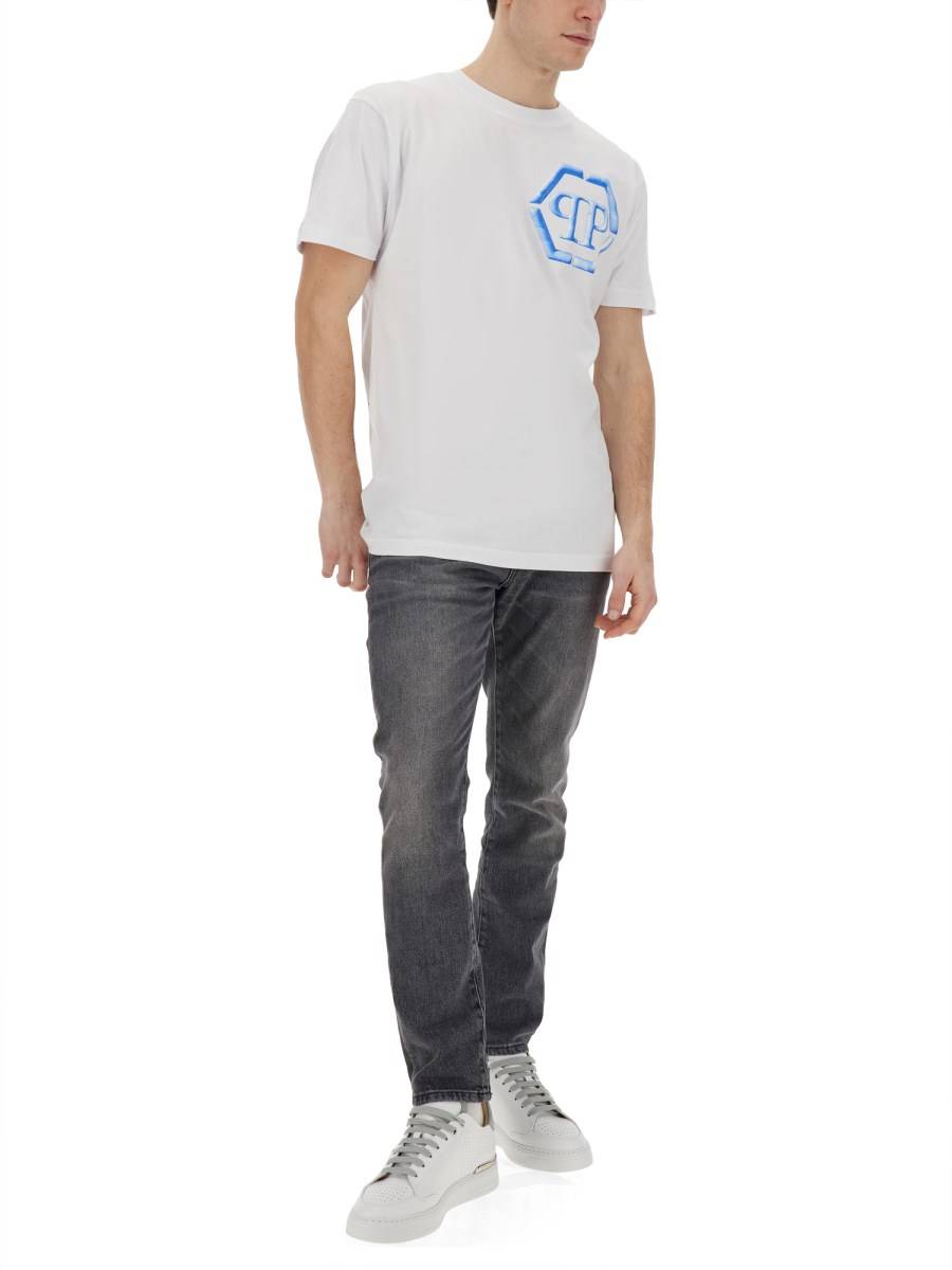 PHILIPP PLEIN T-SHIRT CON LOGO