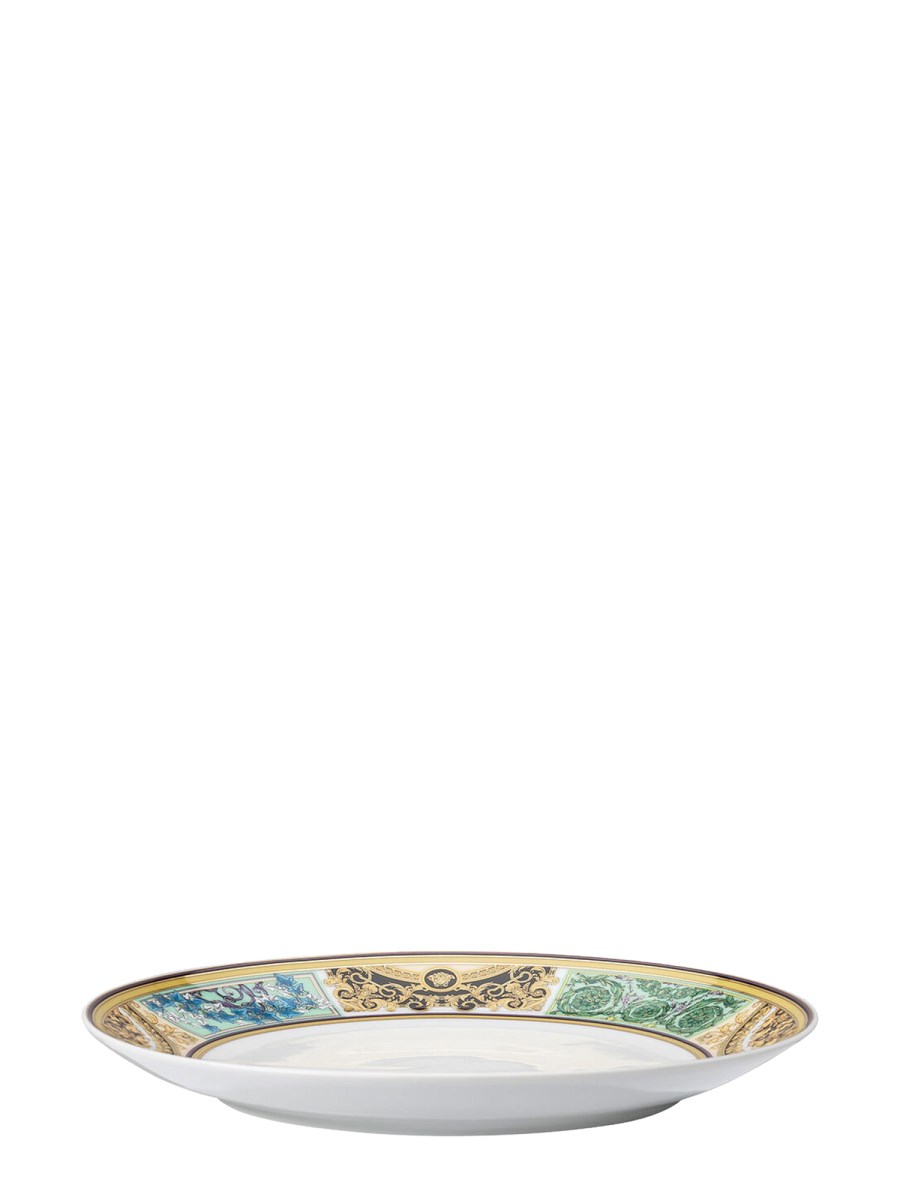 ROSENTHAL MEETS VERSACE PIATTO PIANO IN PORCELLANA BAROCCO MOSAIC 21 CM