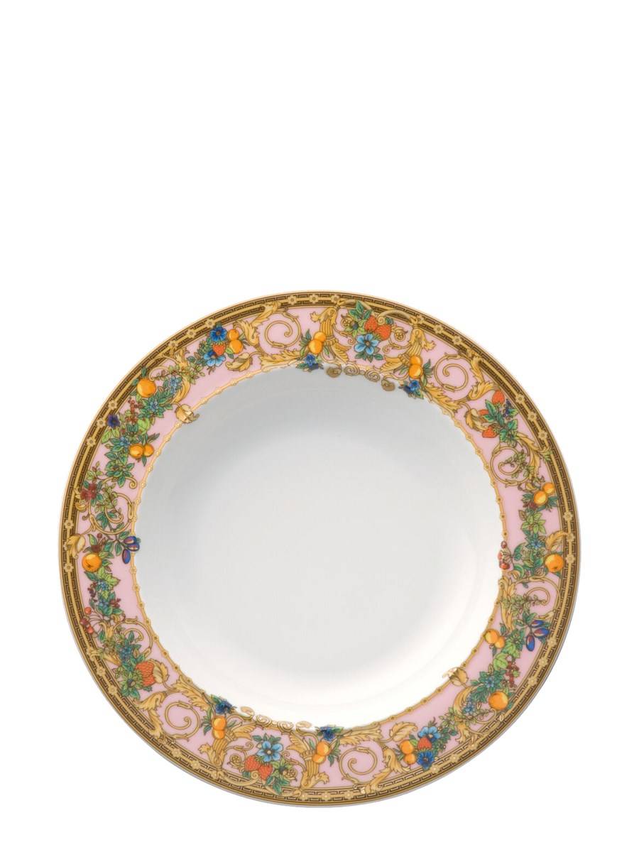ROSENTHAL MEETS VERSACE PIATTO PIANO IN PORCELLANA LE JARDIN DE VERSACE 22 CM