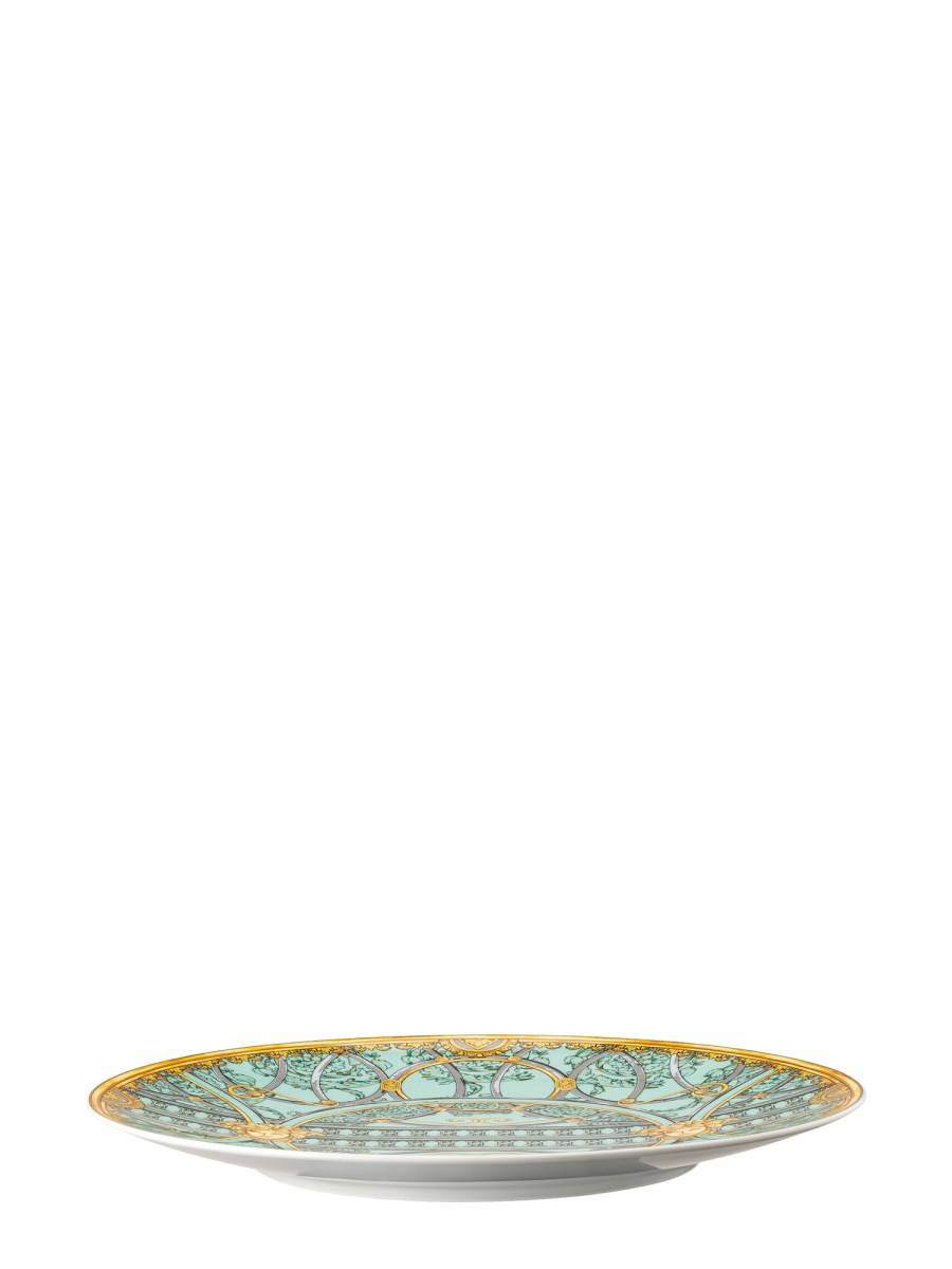 ROSENTHAL MEETS VERSACE PIATTO SEGNAPOSTO IN PORCELLANA LA SCALA DEL PALAZZO 33 CM