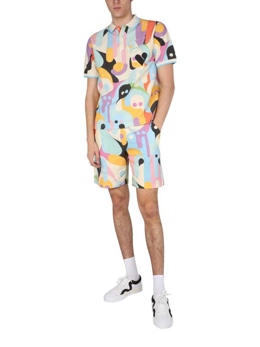 PHARMACY INDUSTRY POLO IN PIQUET DI COTONE MULTICOLOR