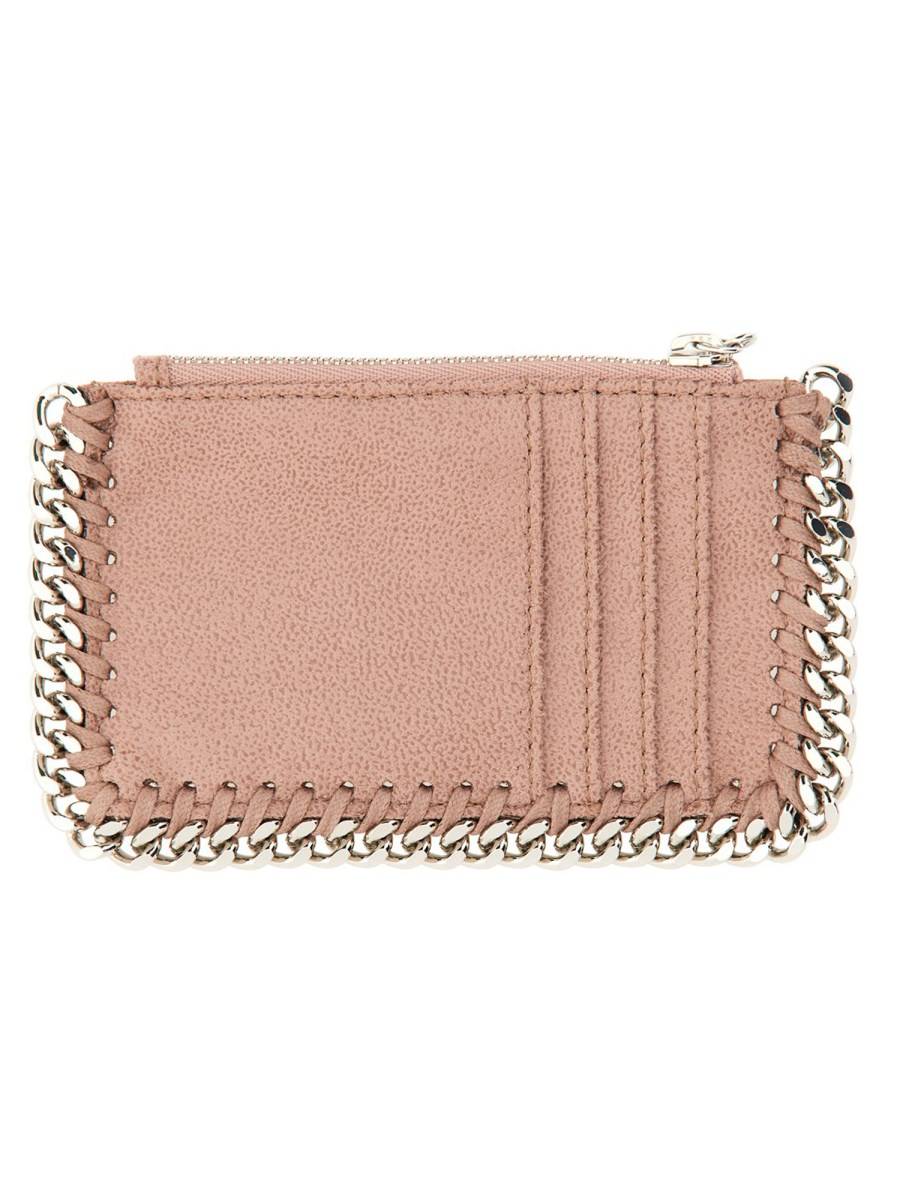STELLA McCARTNEY PORTACARTE "FALABELLA" IN SHAGGY DEER