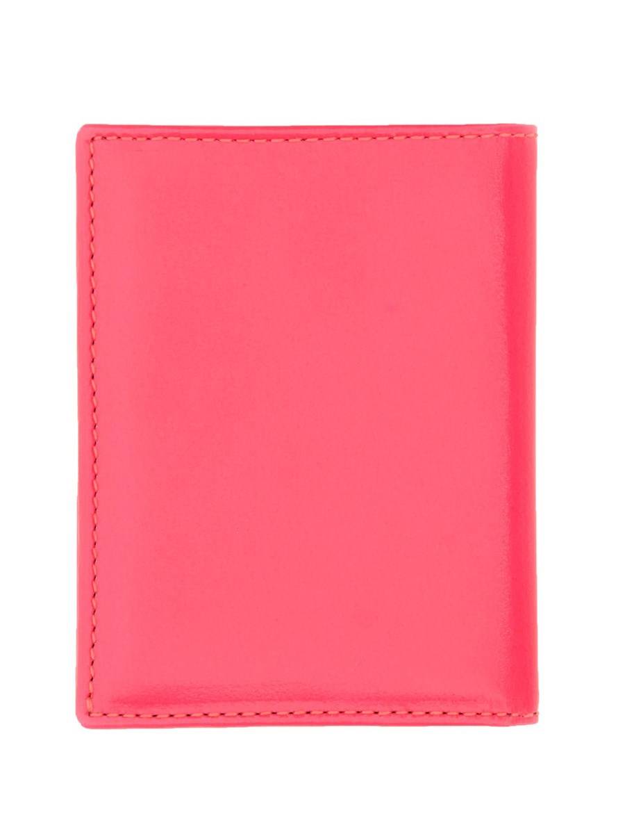 COMME DES GARCONS WALLET PORTAFOGLIO BIFOLD IN PELLE