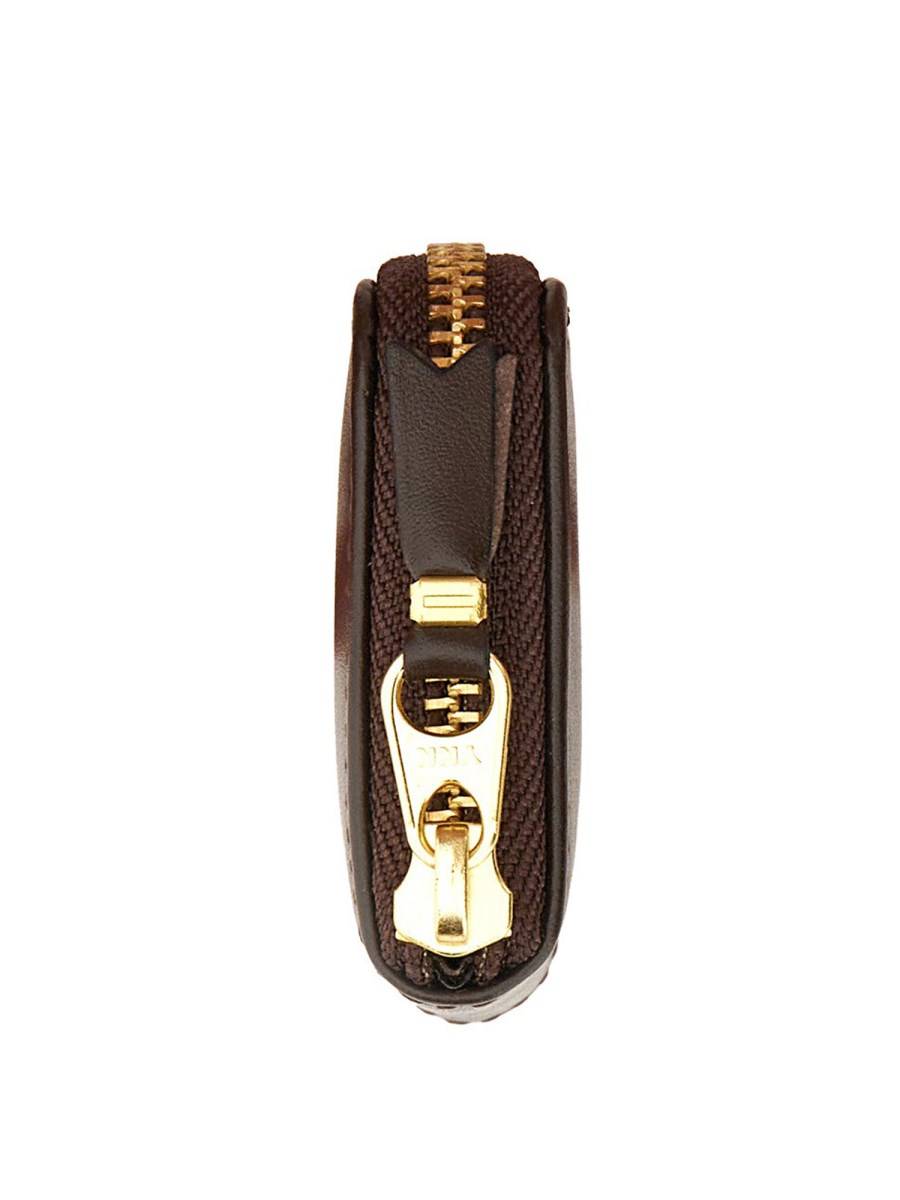 COMME DES GARCONS WALLET PORTAFOGLIO IN PELLE CON ZIP