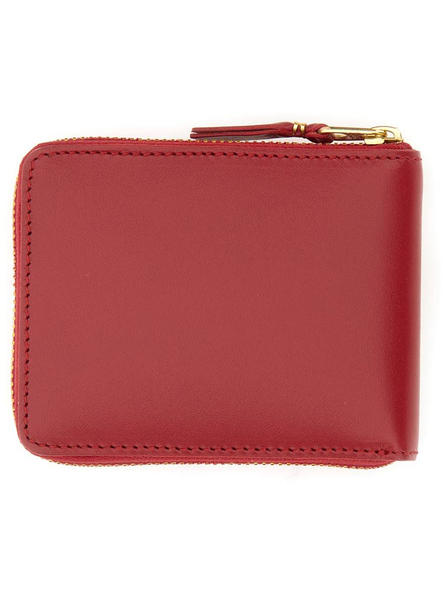COMME DES GARCONS WALLET PORTAFOGLIO IN PELLE CON ZIP