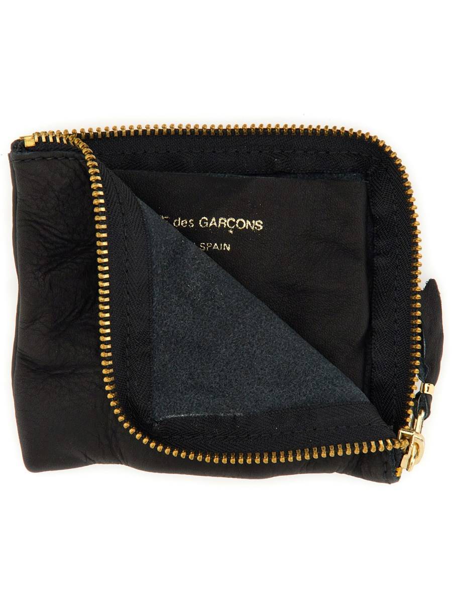 COMME DES GARCONS WALLET PORTAFOGLIO IN PELLE WASHED