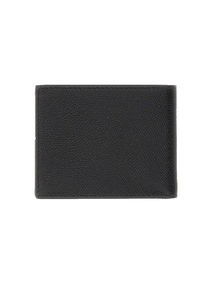 BALLY PORTAFOGLIO TEVYE IN PELLE MARTELLATA CON LOGO