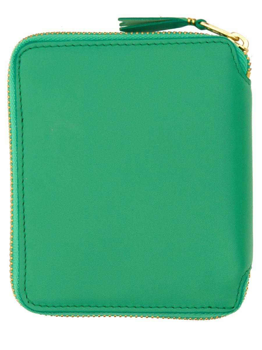 COMME DES GARCONS WALLET PORTAFOGLIO ZIP AROUND IN PELLE