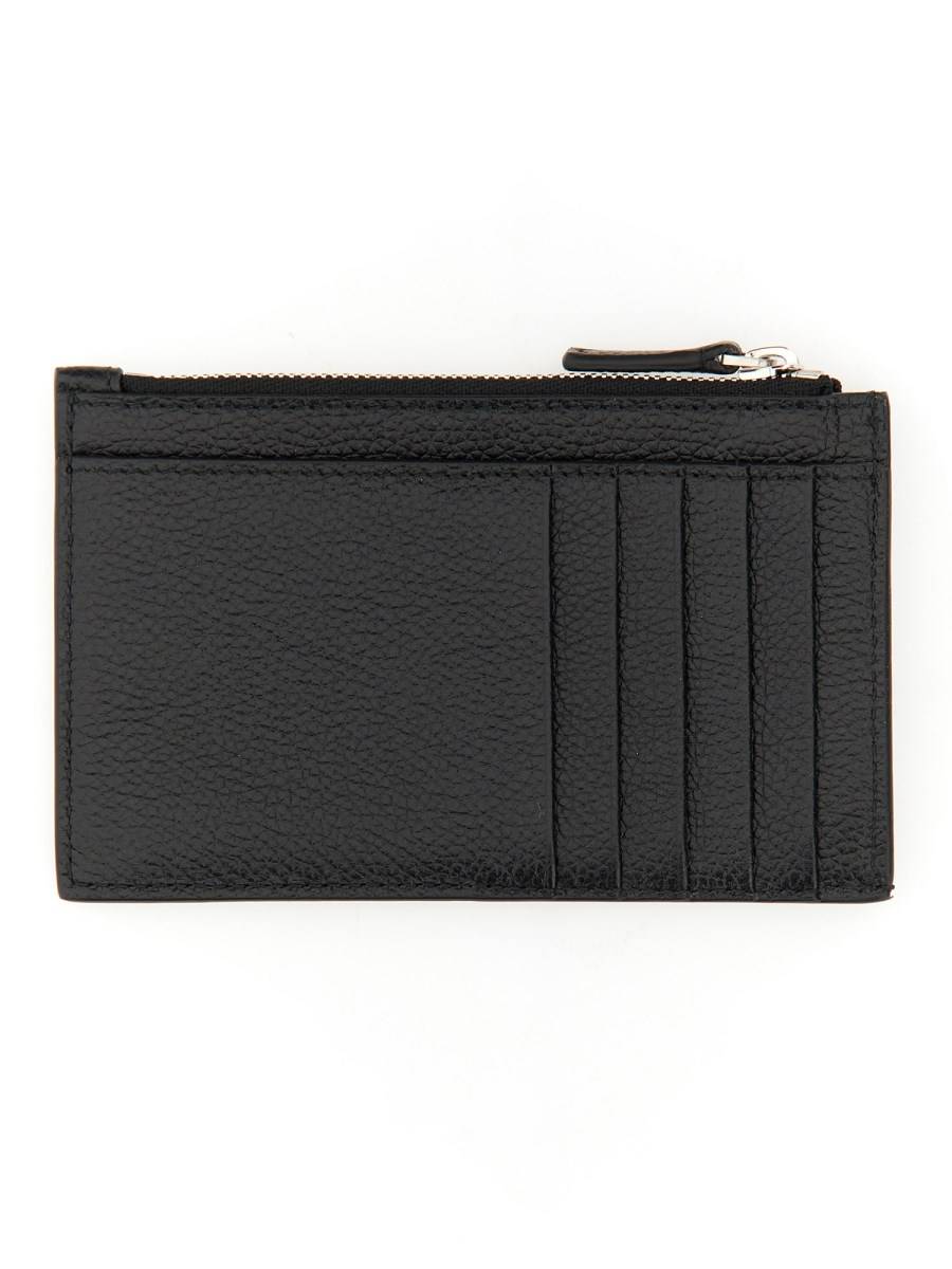 BALENCIAGA PORTAMONETE LUNGO E PORTACARTE CASH IN PELLE
