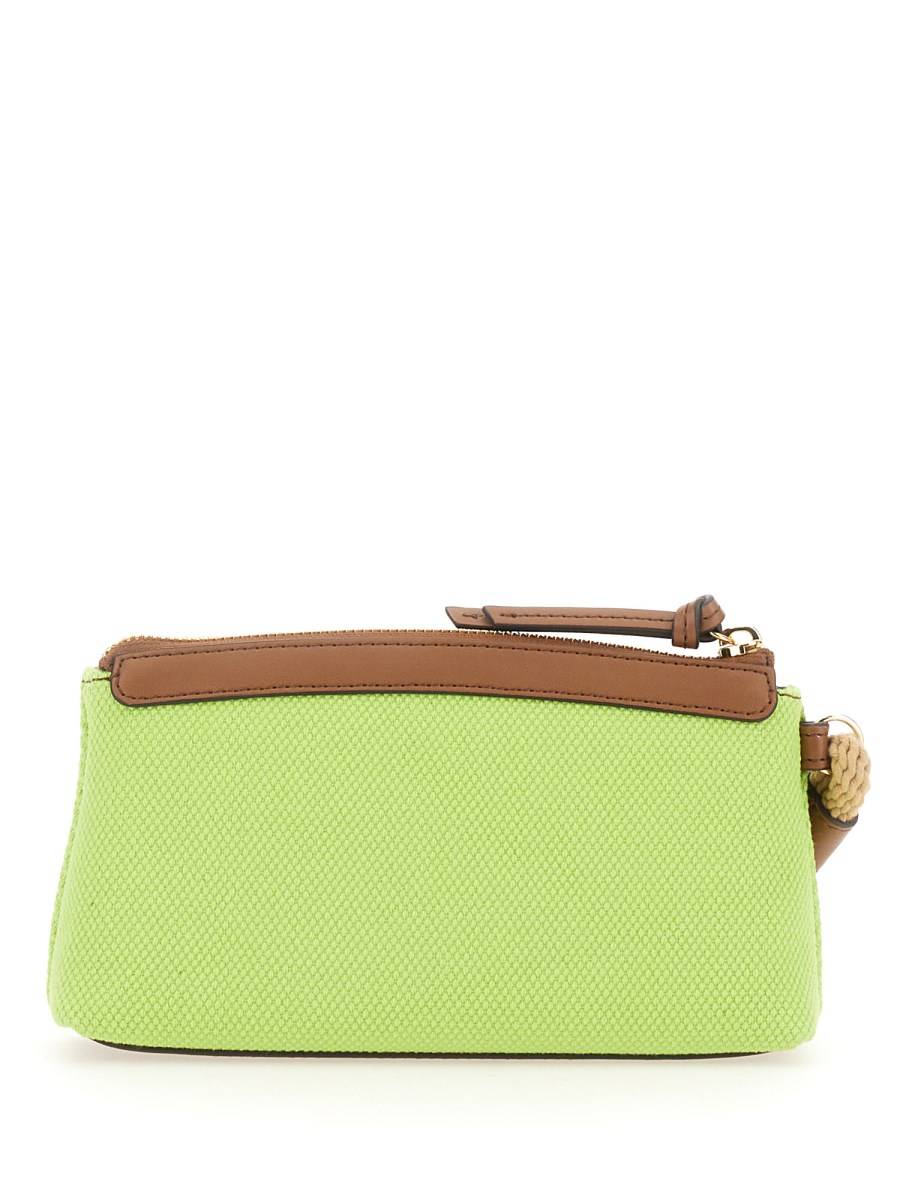 MICHAEL BY MICHAEL KORS POUCHETTE WRISTLET IN COTONE