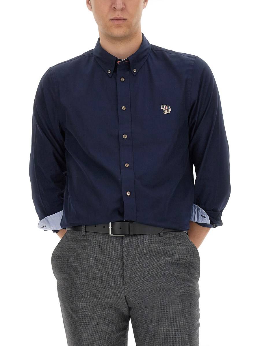 PS BY PAUL SMITH CAMICIA CON PATCH