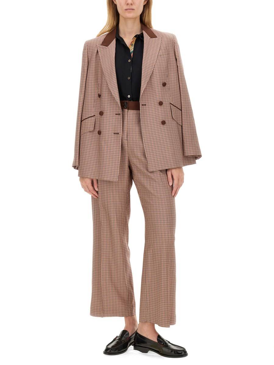 PS BY PAUL SMITH CAMICIA SPRAY SWIRL IN MISTO SETA