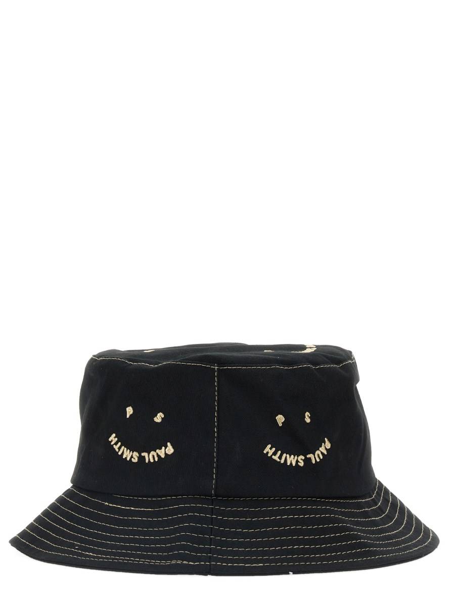 PS BY PAUL SMITH CAPPELLO BUCKET HAPPY IN COTONE