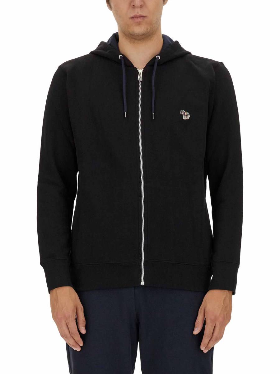 PS BY PAUL SMITH FELPA CON PATCH ZEBRA