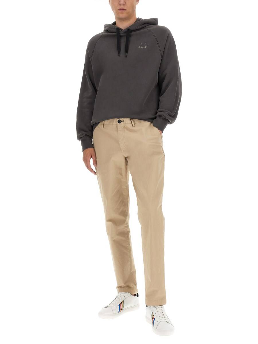 PS BY PAUL SMITH FELPA IN COTONE CON RICAMO LOGO