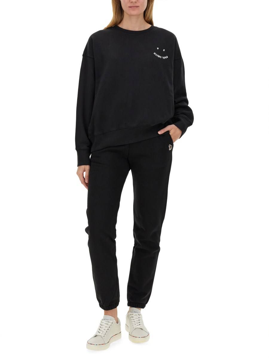 PS BY PAUL SMITH FELPA IN COTONE CON STAMPA LOGO