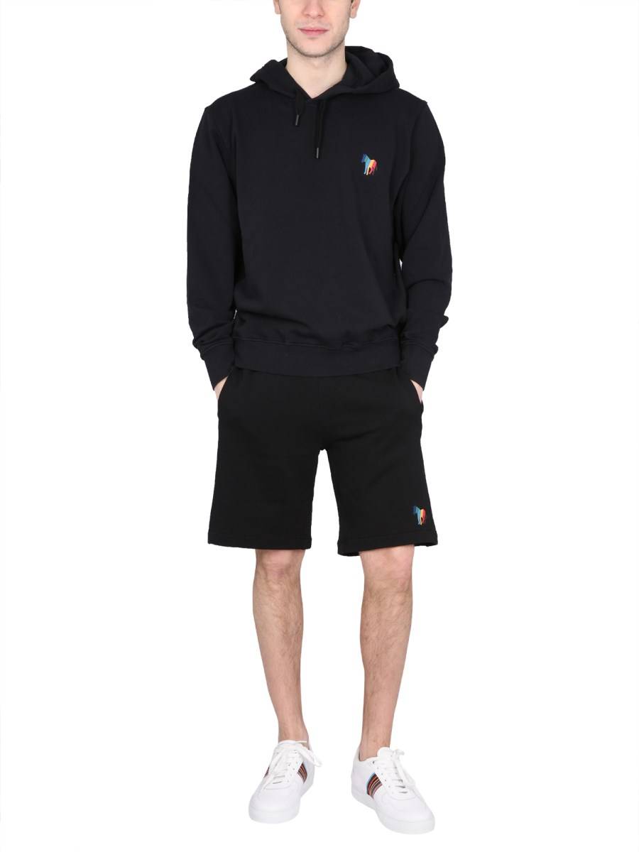 PS BY PAUL SMITH FELPA ZEBRA IN COTONE