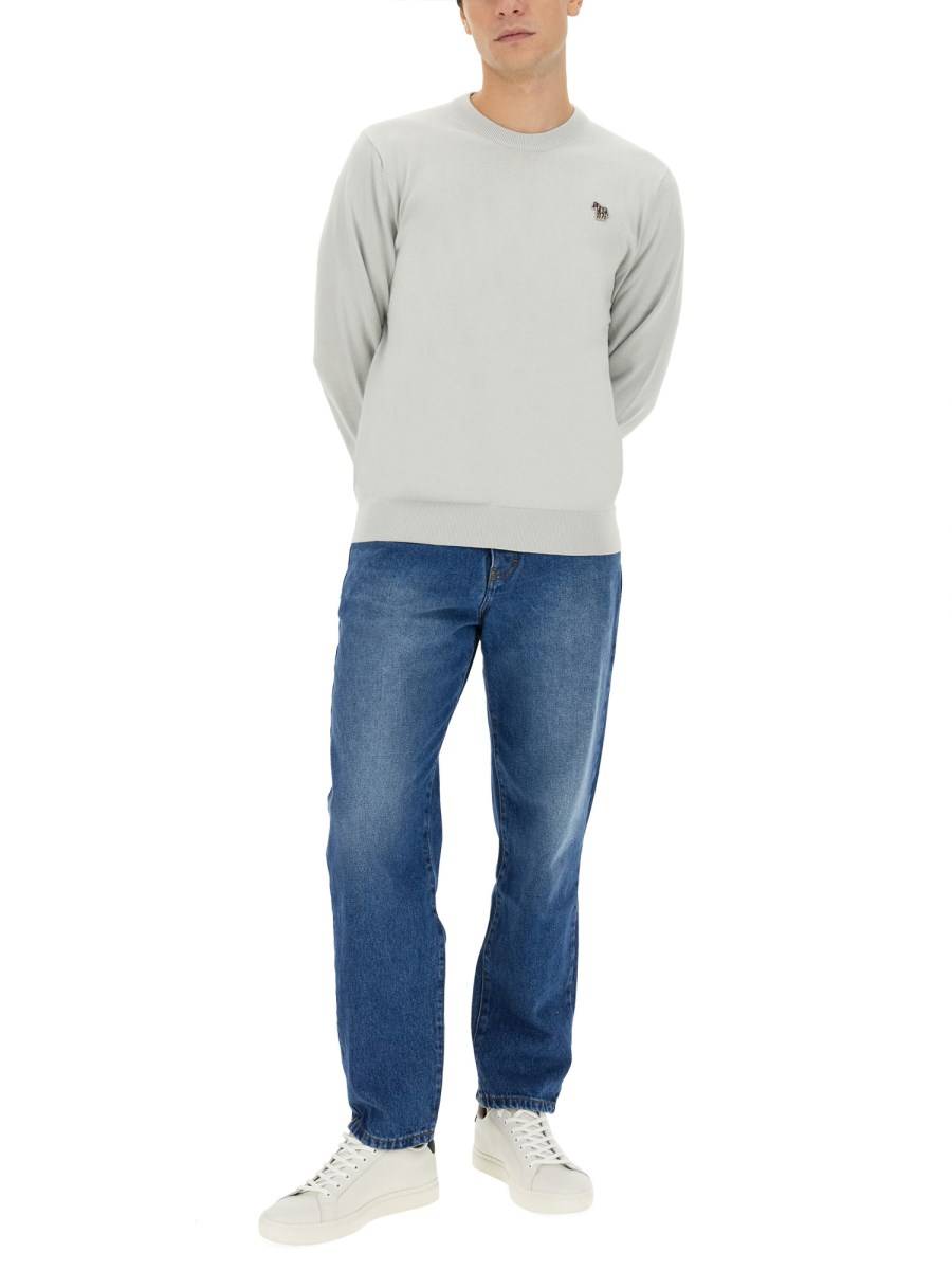 PS BY PAUL SMITH MAGLIA CON PATCH ZEBRA