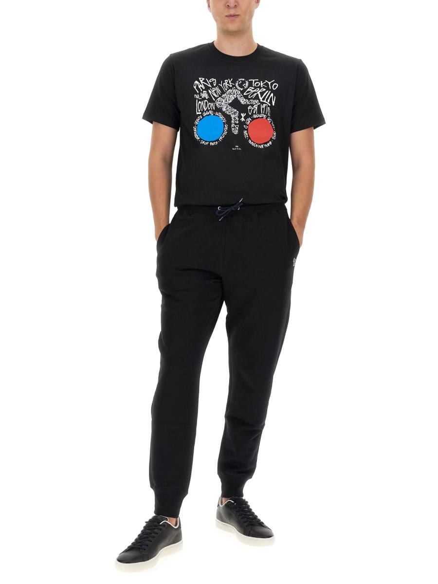 PS BY PAUL SMITH PANTALONE JOGGING IN COTONE