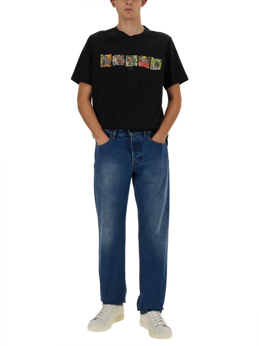 PS BY PAUL SMITH T-SHIRT CON STAMPA
