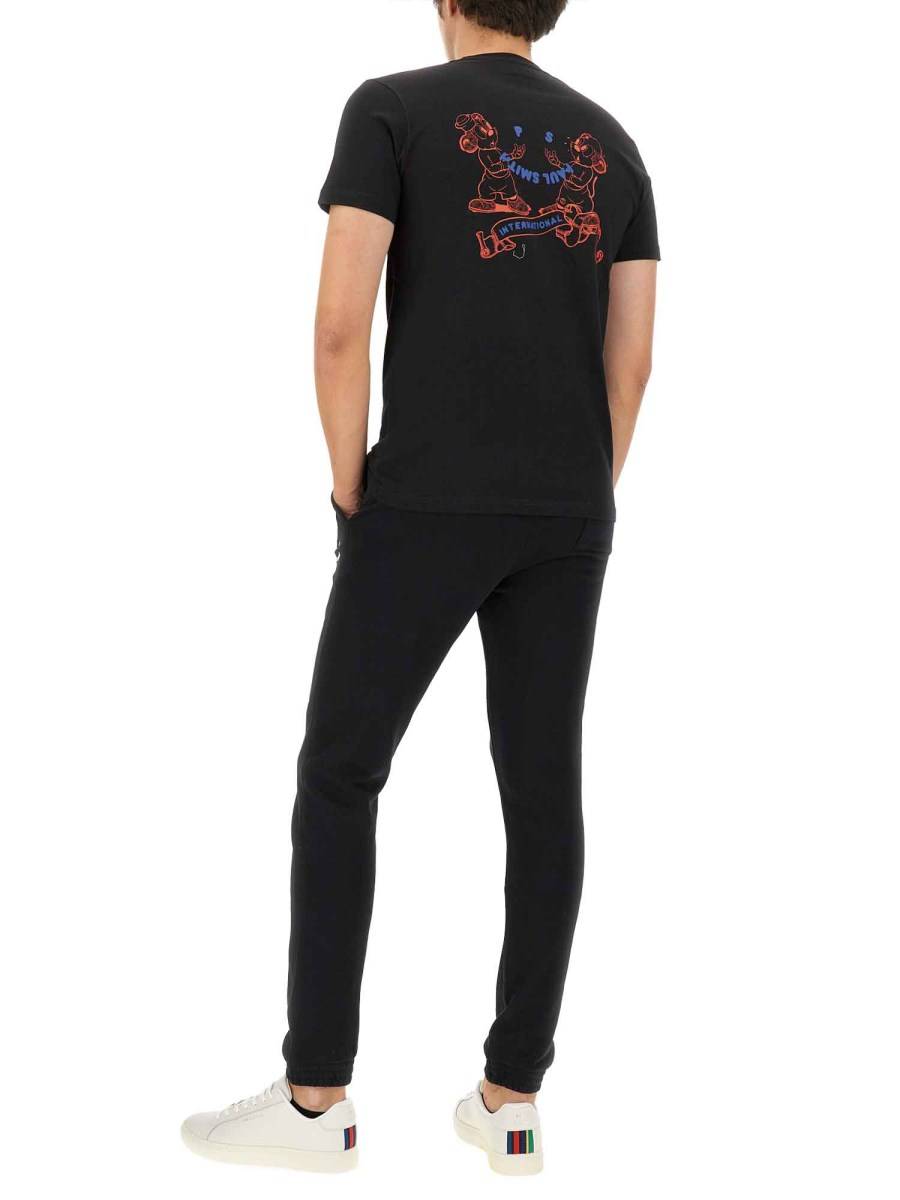 PS BY PAUL SMITH T-SHIRT IN COTONE
