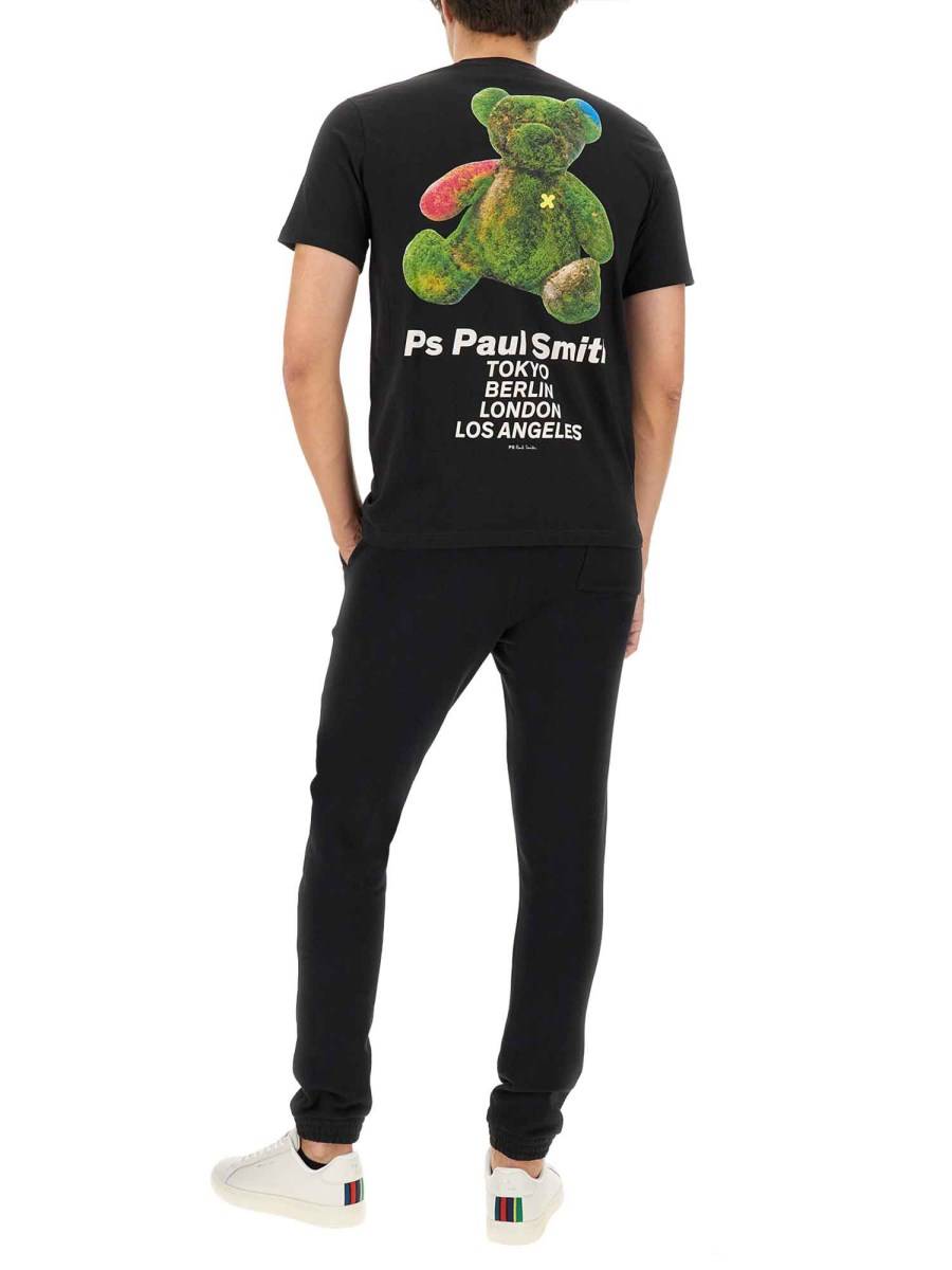 PS BY PAUL SMITH T-SHIRT TEDDY IN COTONE