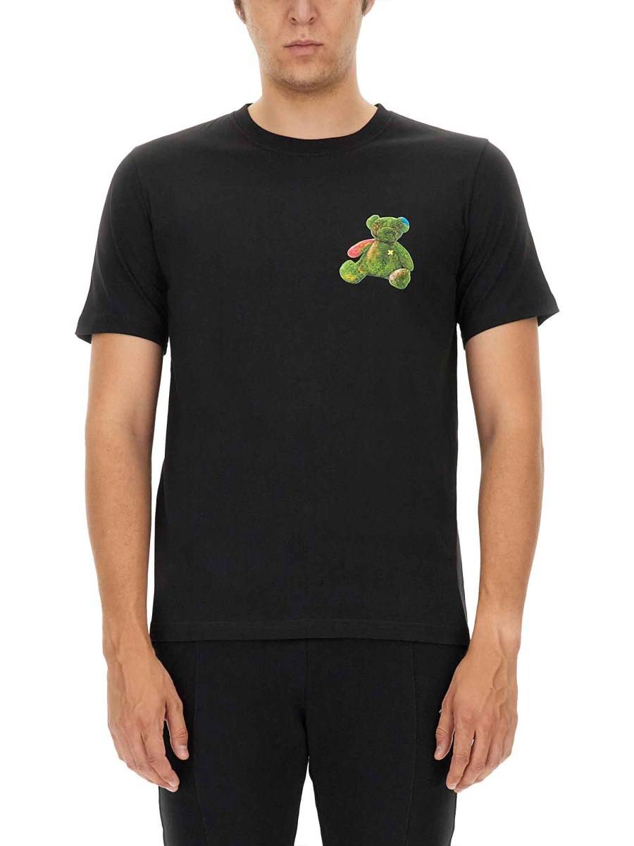 PS BY PAUL SMITH T-SHIRT TEDDY IN COTONE