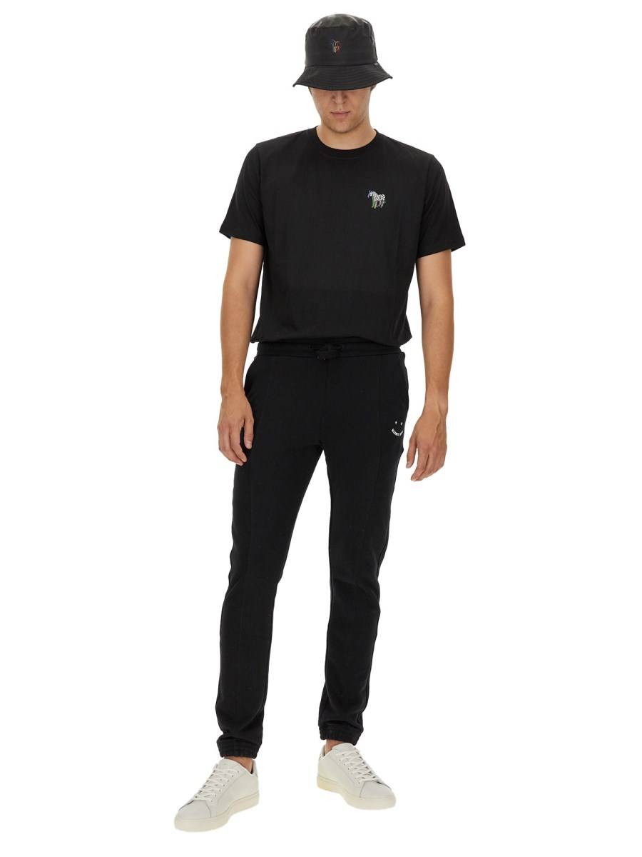PS BY PAUL SMITH T-SHIRT "ZEBRA" IN COTONE