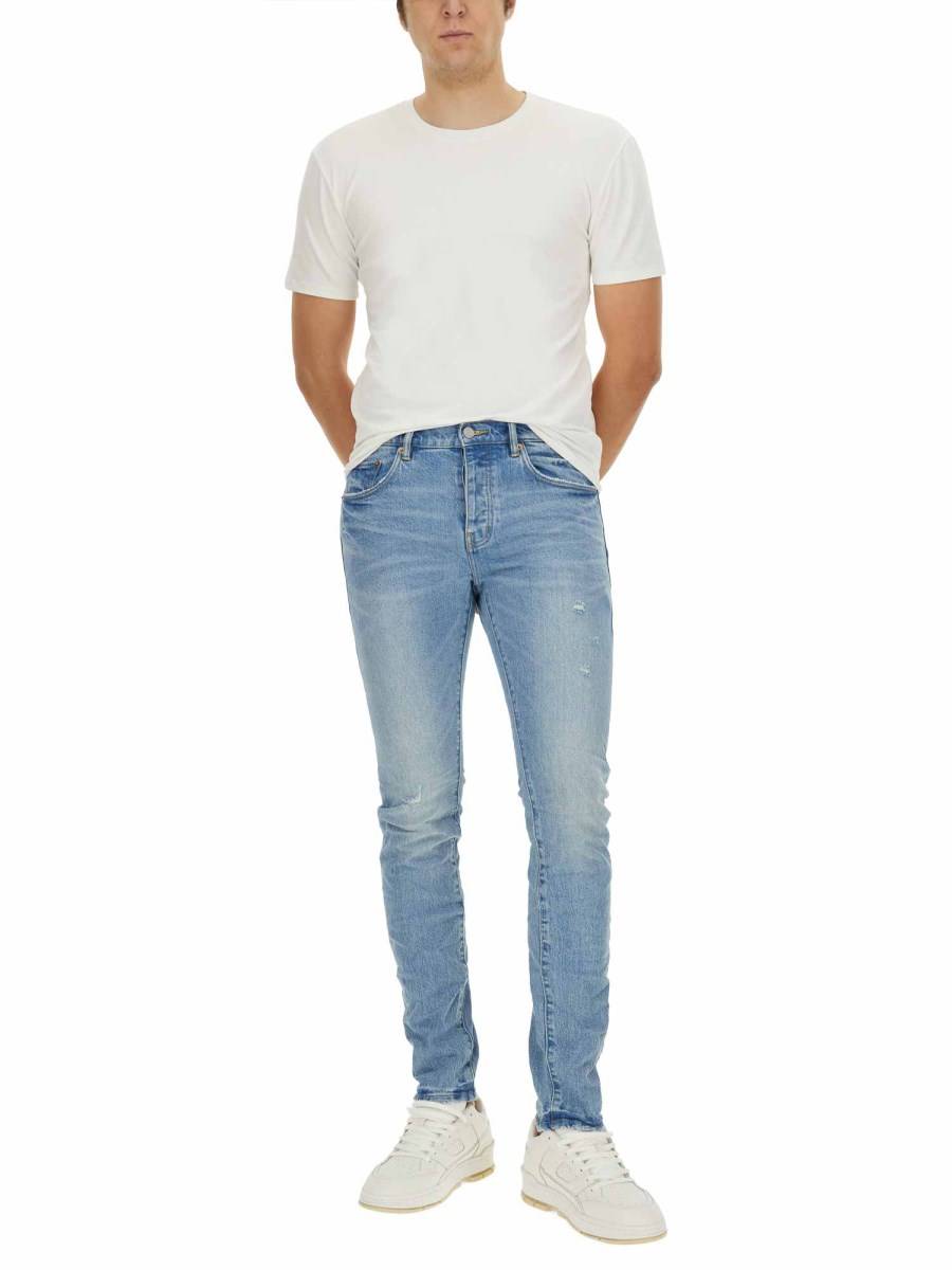 PURPLE BRAND JEANS VINTAGE ABRASIONS