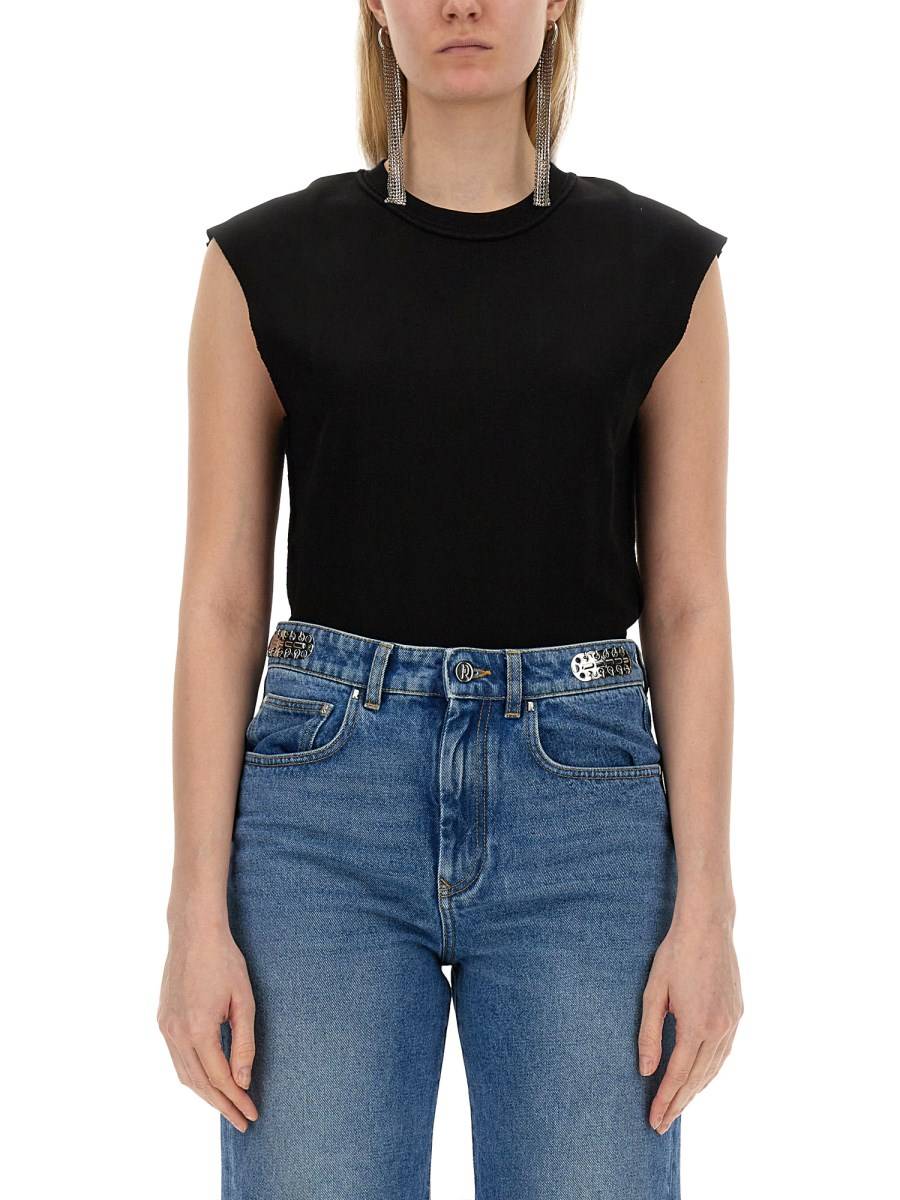 RABANNE T-SHIRT IN COTONE