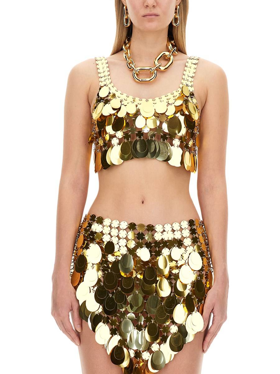 RABANNE TOP CROPPED