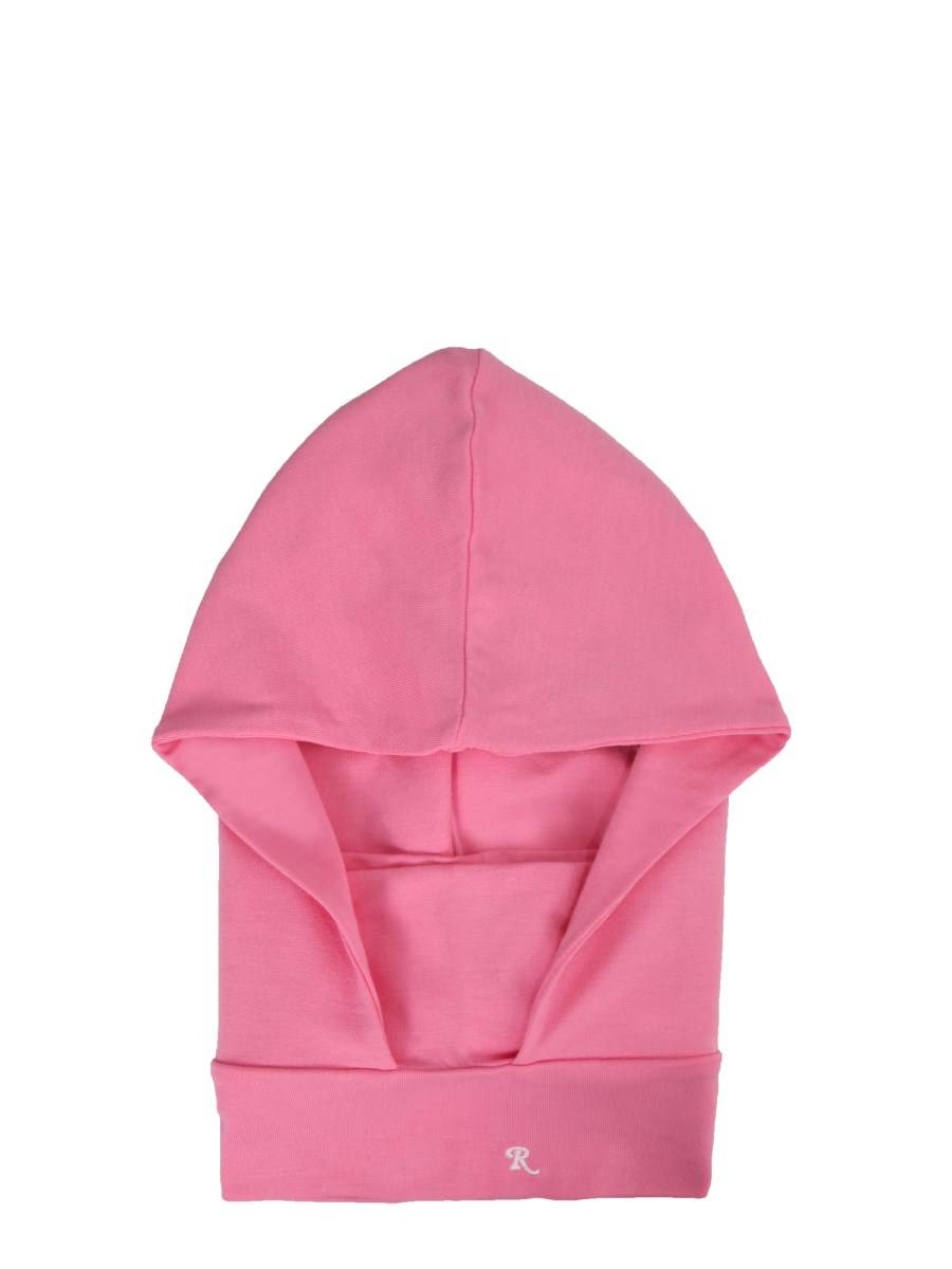 RAF SIMONS CAPPUCCIO IN MICROMODAL CON LOGO