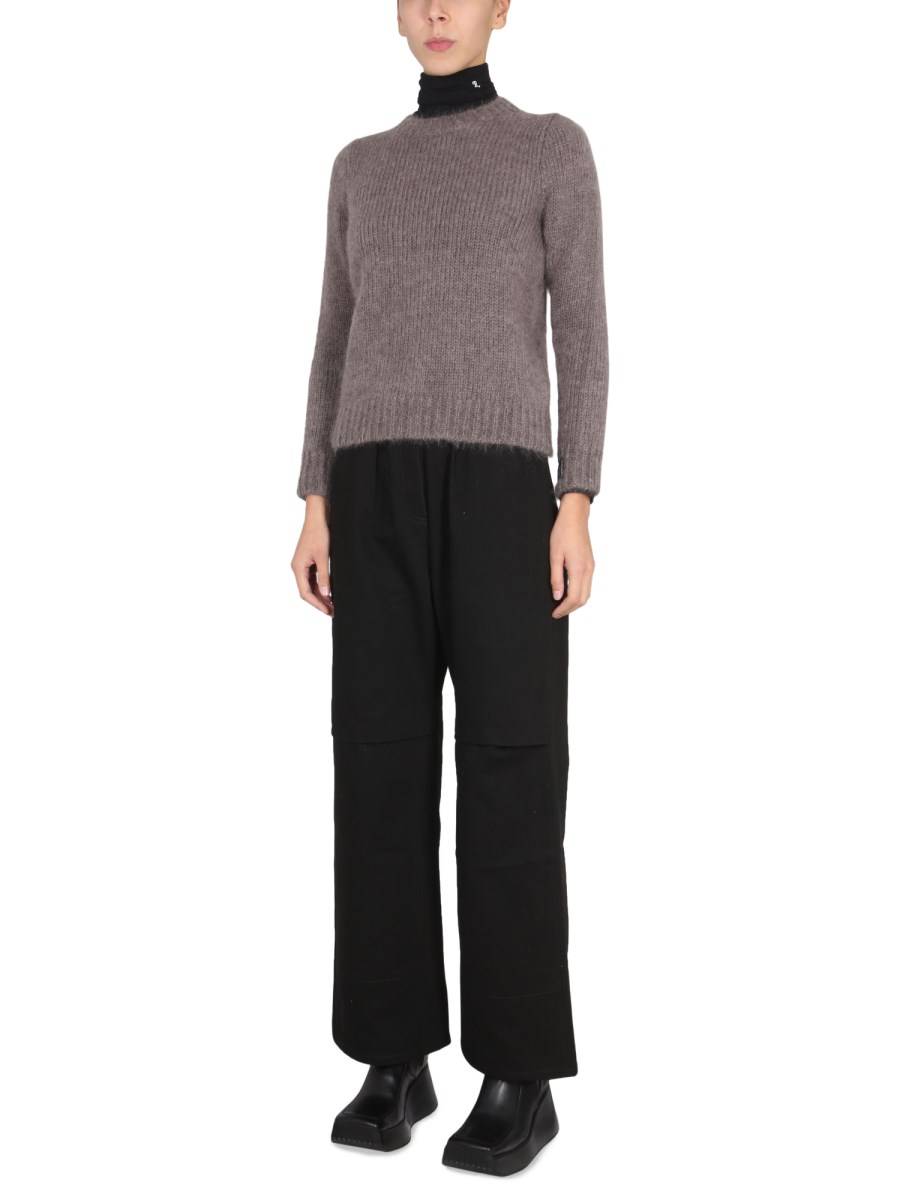RAF SIMONS MAGLIA IN MOHAIR
