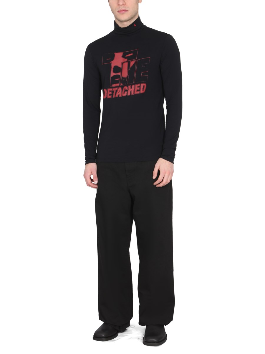 RAF SIMONS TOP COLLO ALTO