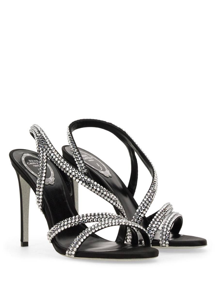 RENE CAOVILLA DÉCOLLETÉ JUNIPER CON CRISTALLI