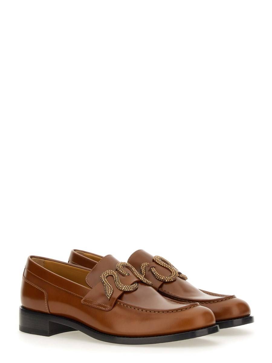 RENE CAOVILLA MOCASSINO IN PELLE