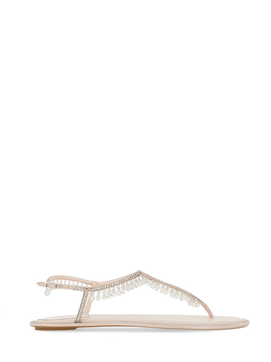RENE CAOVILLA SANDALO BASSO CHANDELIER