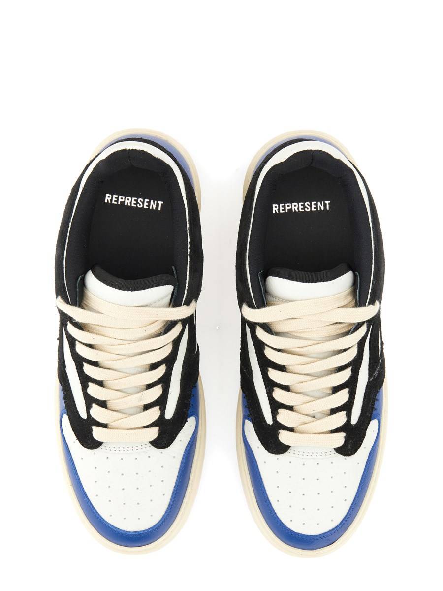 REPRESENT SNEAKER REPTOR LOW IN PELLE