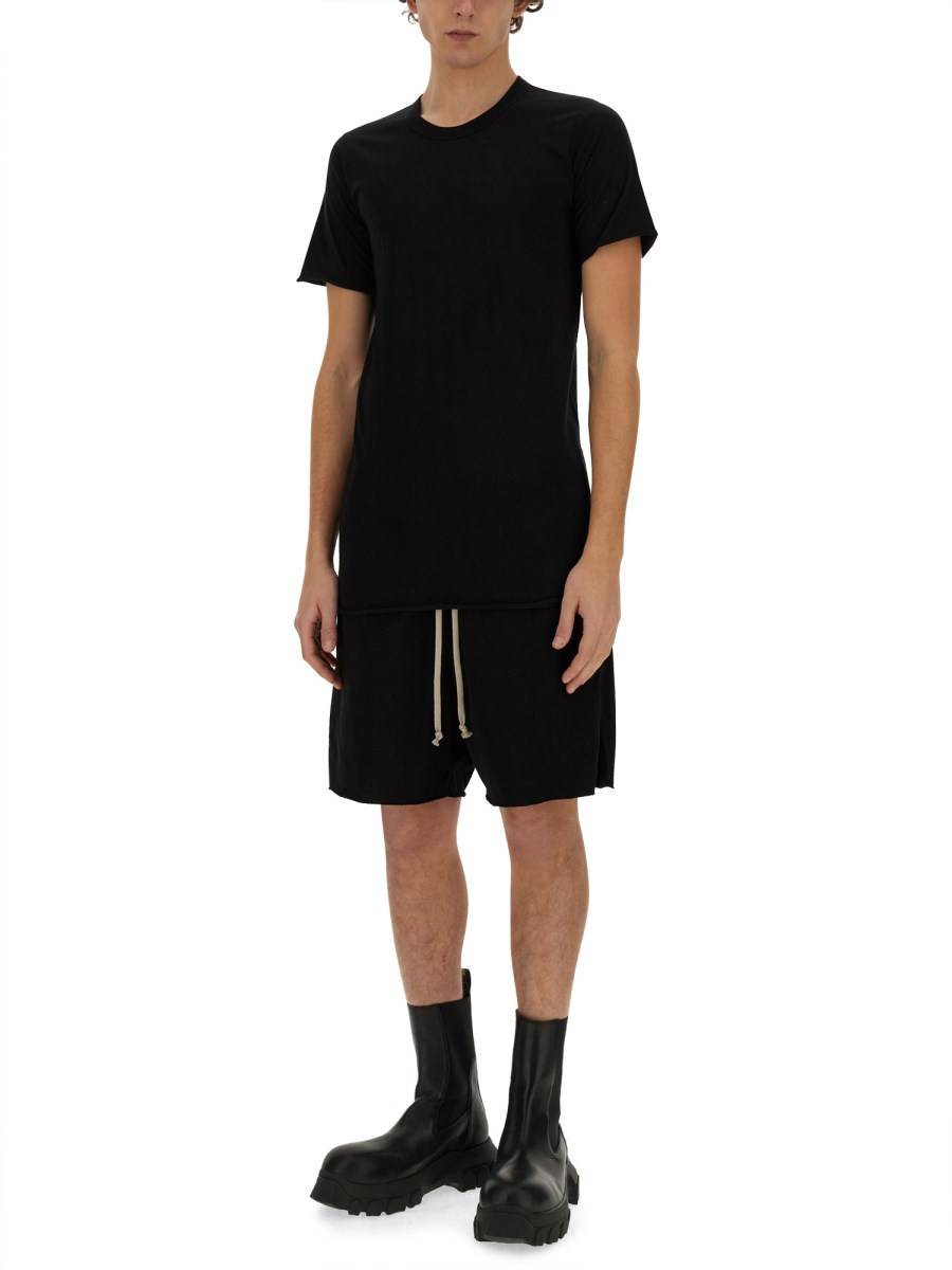 RICK OWENS BERMUDA IN COTONE