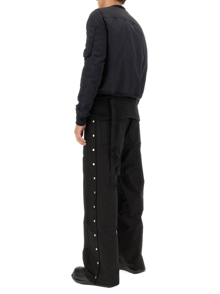 RICK OWENS DRKSHDW BOMBER IN NYLON