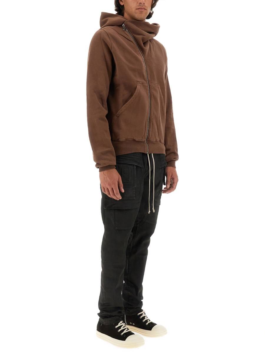 RICK OWENS DRKSHDW FELPA MOUNTAIN IN COTONE