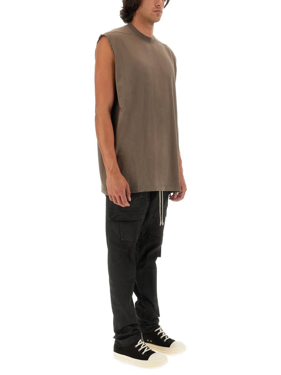 RICK OWENS DRKSHDW T-SHIRT IN COTONE