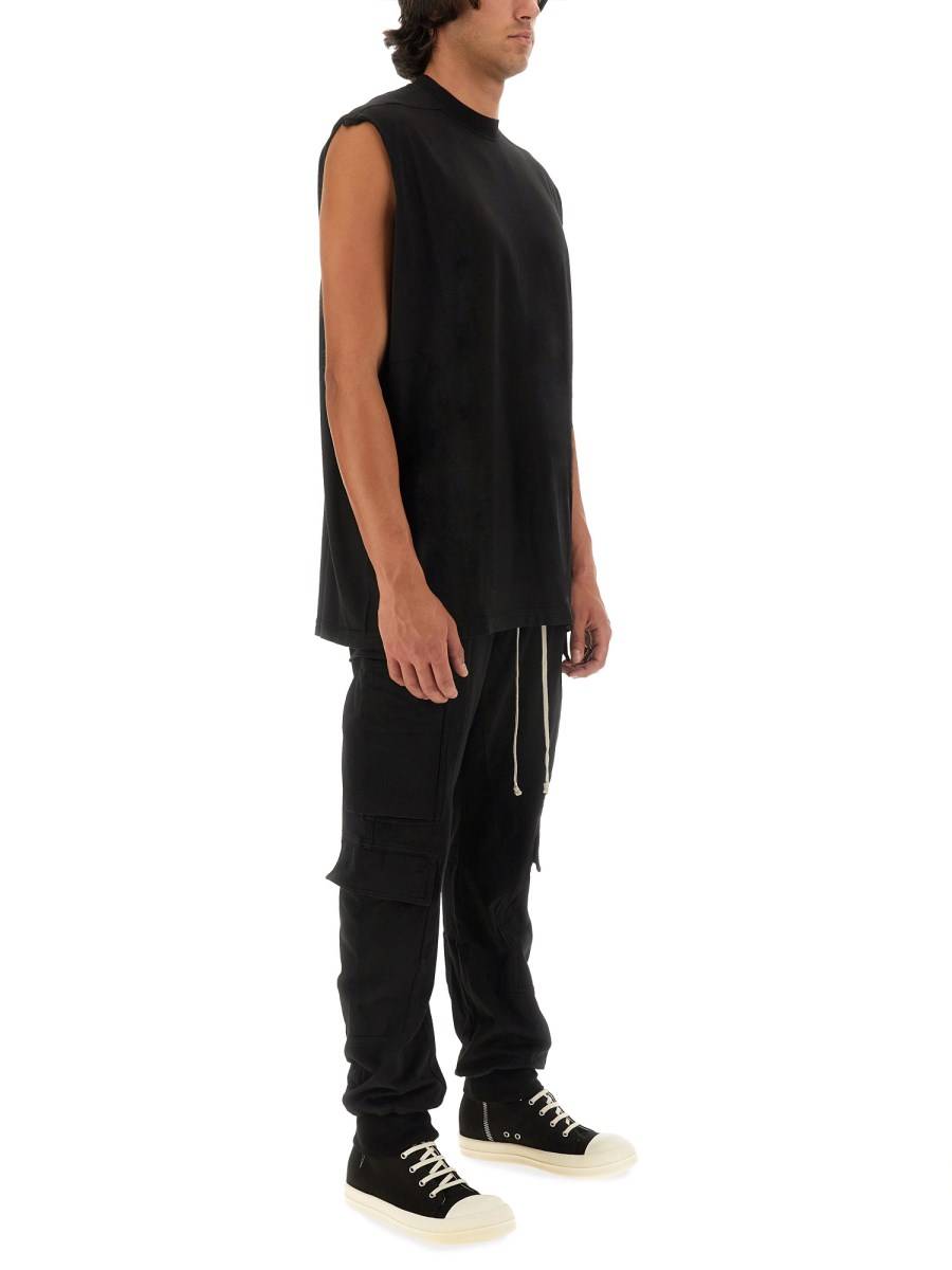 RICK OWENS DRKSHDW T-SHIRT IN COTONE